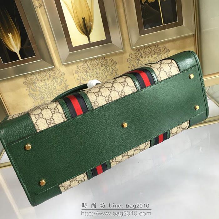 GUCCI 古馳男包 新款 459311 克pvc配皮 Gucci男公事包 男士手提包 可肩背
